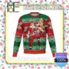 Natsu Dragneel Lucy Heartfilia Fairy Tail Premium Holiday Christmas Sweatshirts