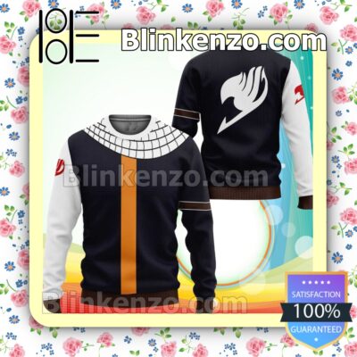 Natsu Dragneel Uniform Fairy Tail Anime Holiday Christmas Sweatshirts