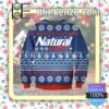 Natural Light Blue Christmas Jumpers