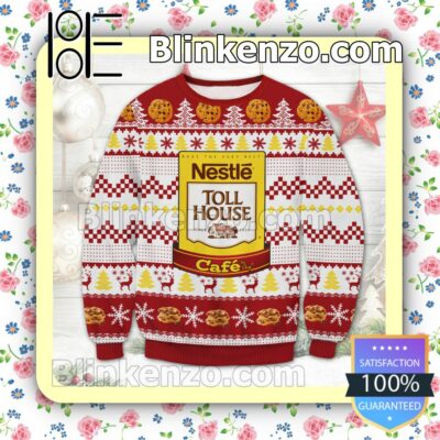 Nestle TOLL HOUSE Chocolate Chip Pan Cookie Bars Christmas Jumpers