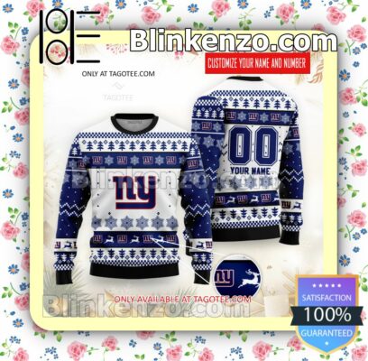 New York Giants Holiday Christmas Sweatshirts