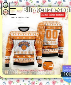 New York Knicks Basketball Christmas Sweatshirts