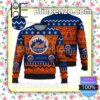 New York Mets MLB Ugly Sweater Christmas Funny