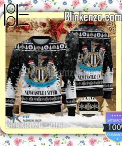 Newcastle United F.C Logo Hat Christmas Sweatshirts