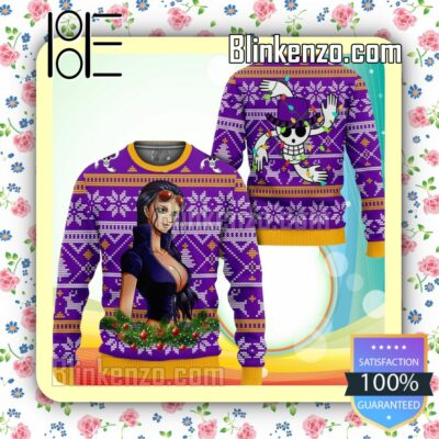 Nico Robin One Piece Anime Knitted Christmas Jumper