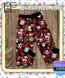 Nightmare Before Christmas Hot Cocoa Disney Christmas Movies Pajama Sleep Sets b