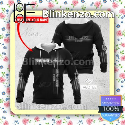 Nina Ricci Logo Custom Hoodie Jacket a