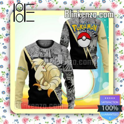 Ninetales Anime Pokemon Knitted Christmas Jumper