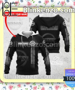 Nissan Motor Logo Hoodie Jacket a