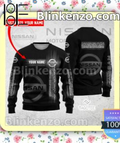 Nissan Motor Logo Hoodie Jacket b
