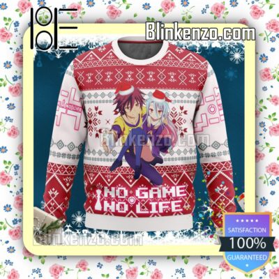 No Game No Life Anime Manga Knitted Christmas Jumper