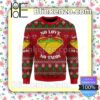 No Love No Tacos Heart Holiday Christmas Sweatshirts