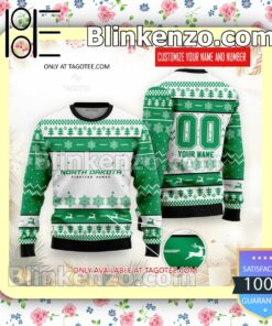 North Dakota Fighting Hawks Hockey Jersey Christmas Sweatshirts