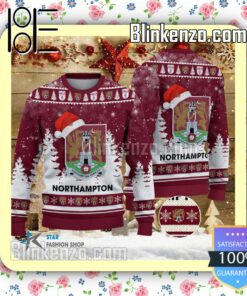 Northampton Town F.C Logo Hat Christmas Sweatshirts