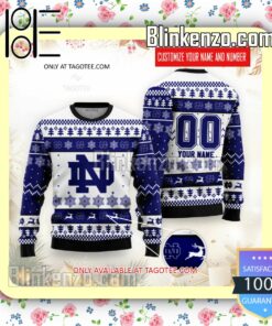 Notre Dame NCCA Rugby Holiday Christmas Sweatshirts