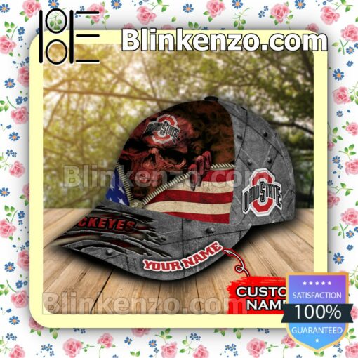 Ohio State Buckeyes Mascot Hat Men Women Baseball Cap b