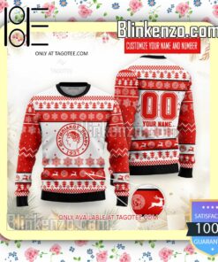 Olympiakos Volou Soccer Holiday Christmas Sweatshirts