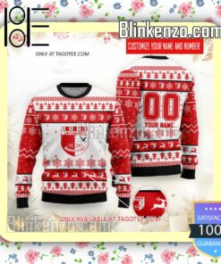 Olympique Béja Soccer Holiday Christmas Sweatshirts