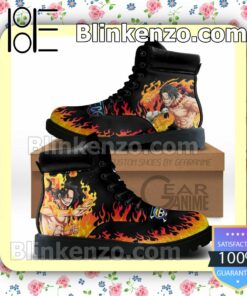 One Piece Ace Timberland Boots Men