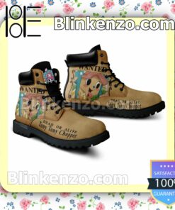 One Piece Tony Tony Chopper Wanted Timberland Boots Men a