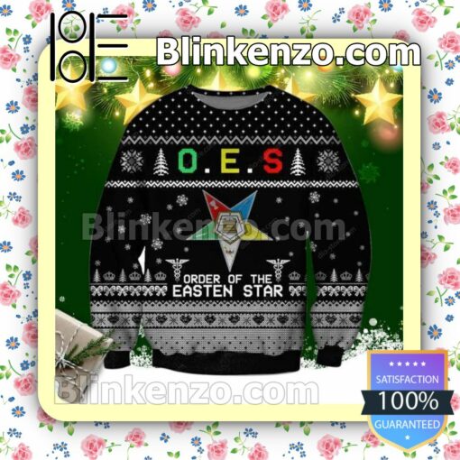 Order Of The Eastern Star Holiday Christmas Sweatshirts