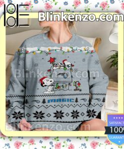 Orlando Magic Snoopy Christmas NBA Sweatshirts b