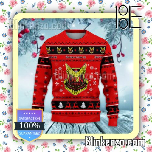 Östersunds FK Logo Holiday Hat Xmas Sweatshirts a