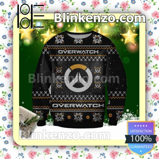 Overwatch Logo Game Holiday Christmas Sweatshirts