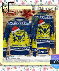 Oxford United Logo Hat Christmas Sweatshirts