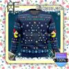 Pac-man Pine Tree Knitted Christmas Jumper
