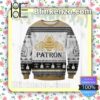 Patron Tequila Bee Logo Snowflake Christmas Jumpers