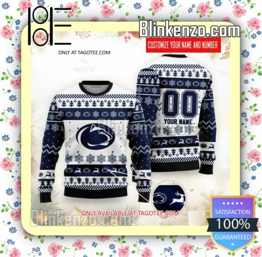 Penn State NCCA Rugby Holiday Christmas Sweatshirts