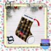 Personalised Snowy Coors Banquet Xmas Faux Fur Stockings