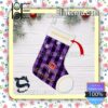Personalised Snowy Crown Royal Whisky Xmas Faux Fur Stockings