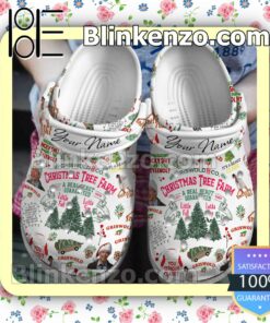 Personalized Griswold Co. Christmas Tree Farm Xmas Crocs