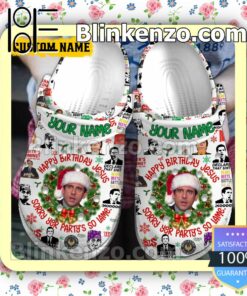 Personalized Happy Birthday Jesus Sorry Your Party's So Lame Xmas Crocs