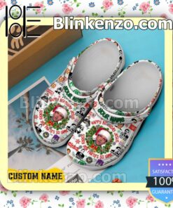 Personalized Happy Birthday Jesus Sorry Your Party's So Lame Xmas Crocs b