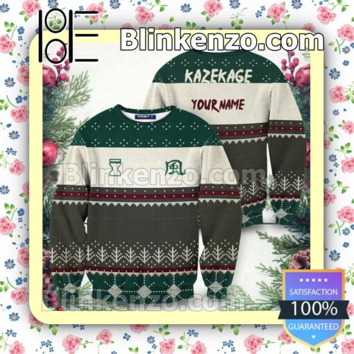 Personalized Hidden Sand Kazekage Naruto Christmas Jumpers