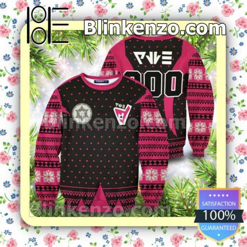 Personalized Poke Dark Uniform Pokemon Christmas Jumpers