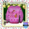 Pink Panther Xmas Santa Holiday Christmas Sweatshirts