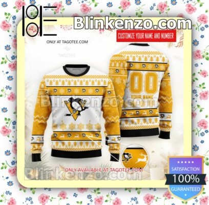 Pittsburgh Penguins Hockey Christmas Sweatshirts