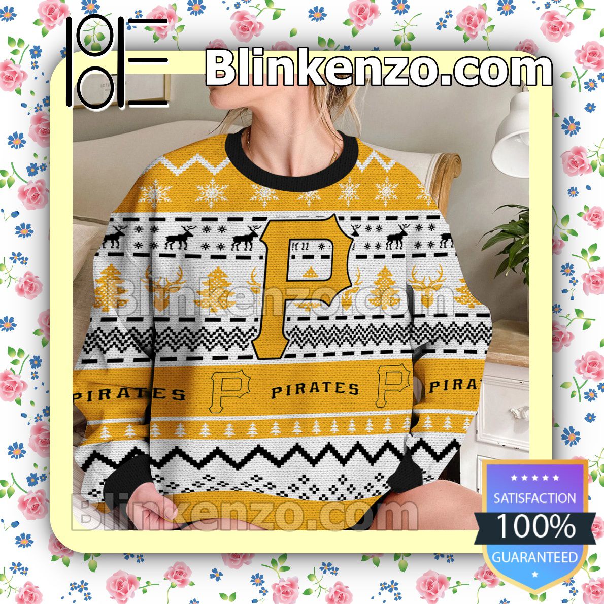 Pittsburgh Pirates Mlb Christmas Ugly Sweater - Shibtee Clothing