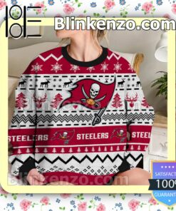 Pittsburgh Steelers NFL Ugly Sweater Christmas Funny b
