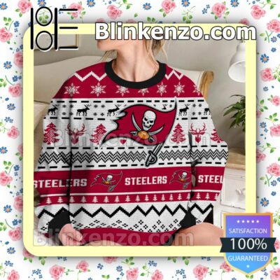 Pittsburgh Steelers NFL Ugly Sweater Christmas Funny b