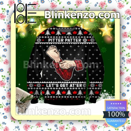 Pittter Patter Holiday Christmas Sweatshirts