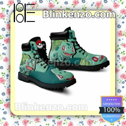 Pokemon Bulbasaur Timberland Boots Men a