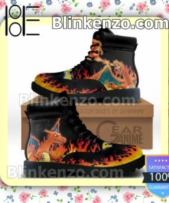 Pokemon Charizard Timberland Boots Men