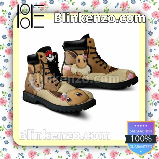 Pokemon Eevee Timberland Boots Men a