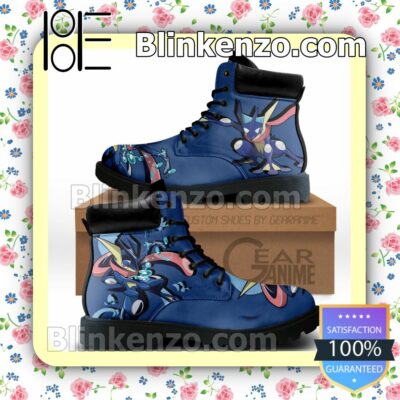 Pokemon Greninja Timberland Boots Men