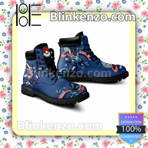 Pokemon Greninja Timberland Boots Men a